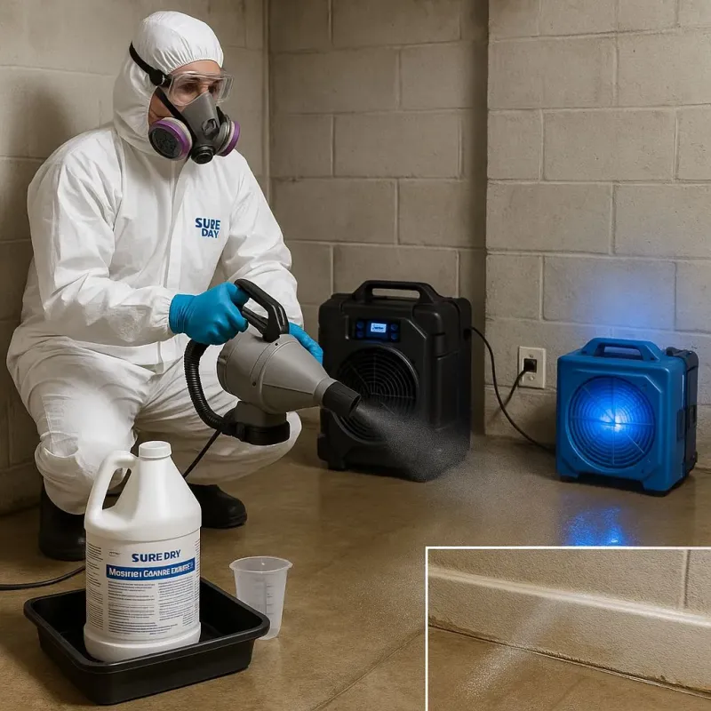 Sanitization and Odor Removal process in Stilwell, OK
