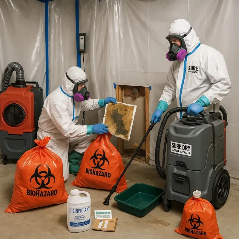 Contaminated Water Handling Protocols process in Stilwell, OK